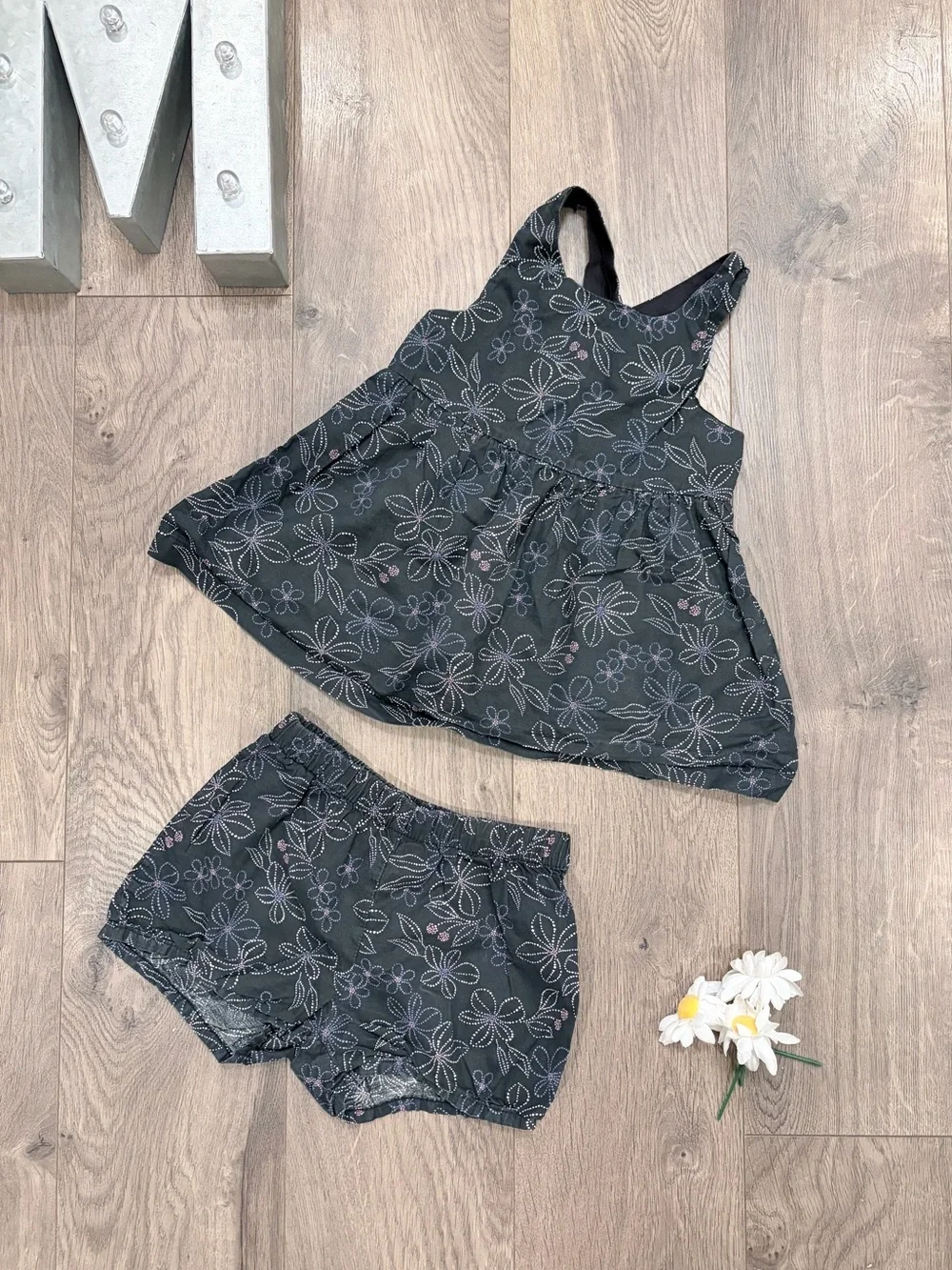 🎀4/$15🎀 Carter’s 2pc Floral Matching Set